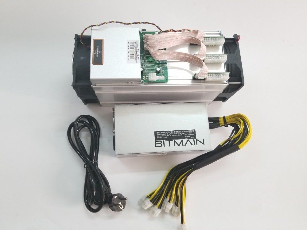 1365W Antminer S9 Bitcoin Miner S9i 13.5T With Original Bitmain Power Supply